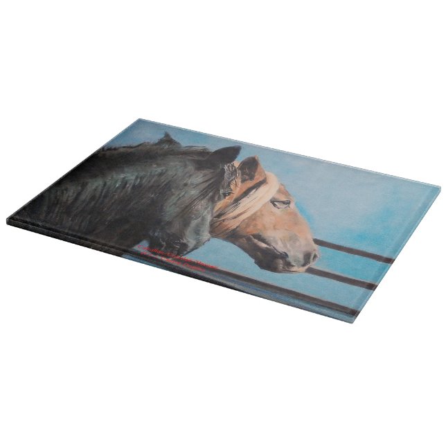 Planche À Découper Chevaux/Cabalos/Horses (Coin)