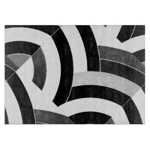 Planche À Découper chevron élégant et moderne