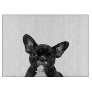 Planche À Découper Chien adorable | Black French Bulldog Face