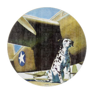 Planche À Découper Chien d'armée