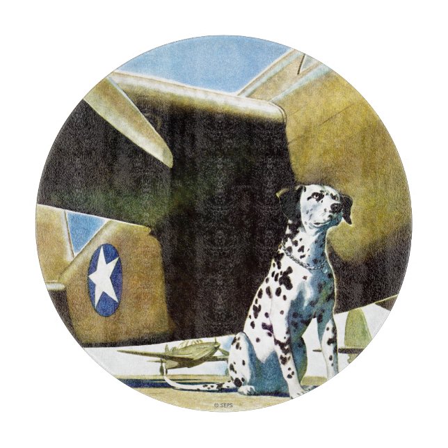 Planche À Découper Chien d'armée (Devant)