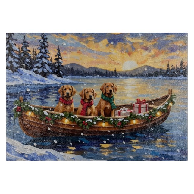 Planche À Découper Chien de chasse de la baie de Chesapeake Noël Bate (Devant)