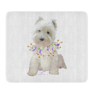 Planche À Découper Chien de fête