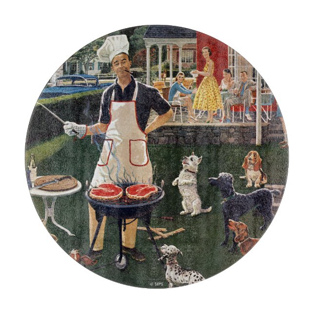 Planche À Découper Chiens chauds (Devant)