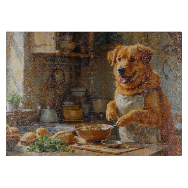 Planche À Découper Chinook Cooking in Kitchen (Devant)