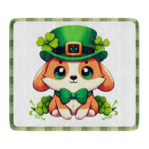 Planche À Découper Chiot de la Saint-Patricks