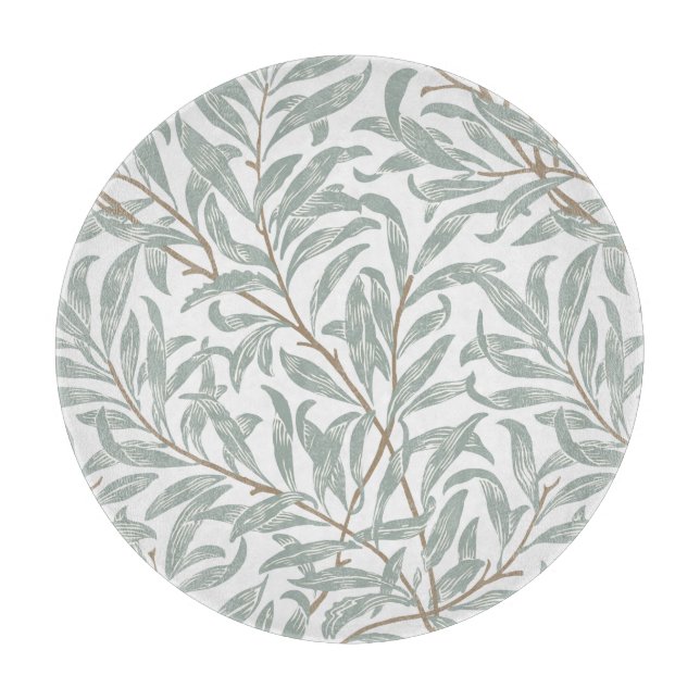 PLANCHE À DÉCOUPER CHOPPING EN VERRE : WILLIAM MORRIS (Devant)