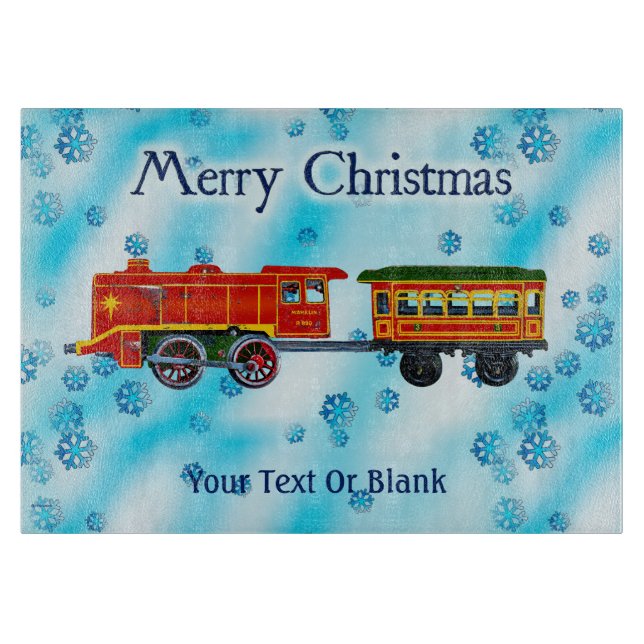 Planche À Découper Christmas Express - Joyeux Noël (Devant)