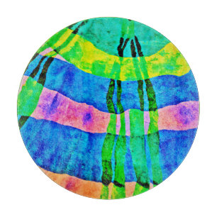 Planche À Découper Chroma Abstrait Motif d'élégance