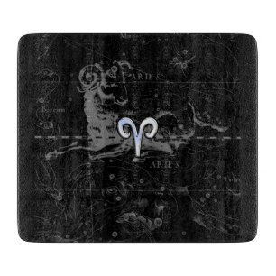 Planche À Découper Chrome comme Aries Zodiac Connexion Hevelius Black