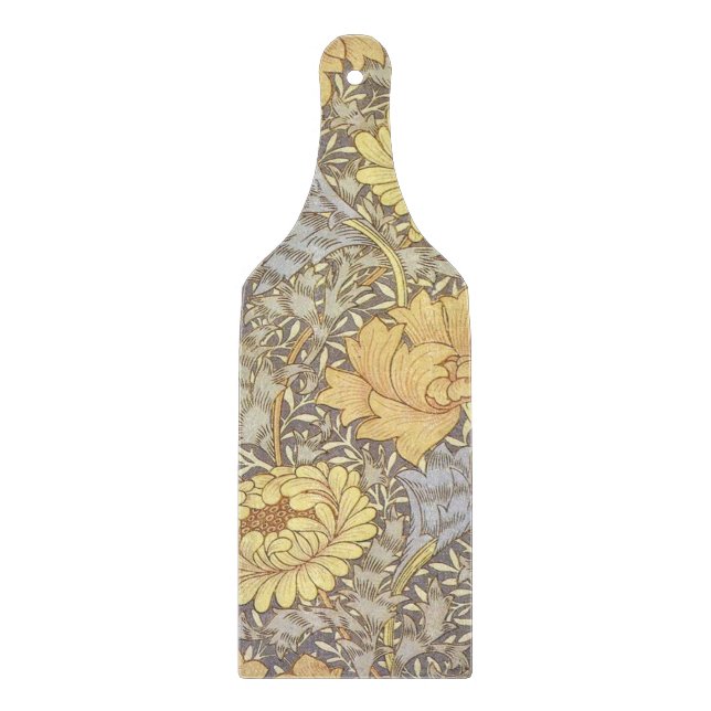 Planche À Découper Chrysanthème Fleurs de Maman William Morris (Devant)