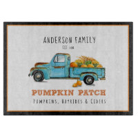 Chute citrouille Patch| Retro truck personnalisée