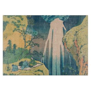 Planche À Découper Chutes d'Amida d'Hokusai Japon Cascade