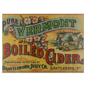 Planche À Découper Cidre bouilli en gelée vintage Brattleboro Vermont