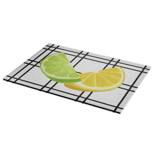 Planche À Découper Citron & Lime (Coin)