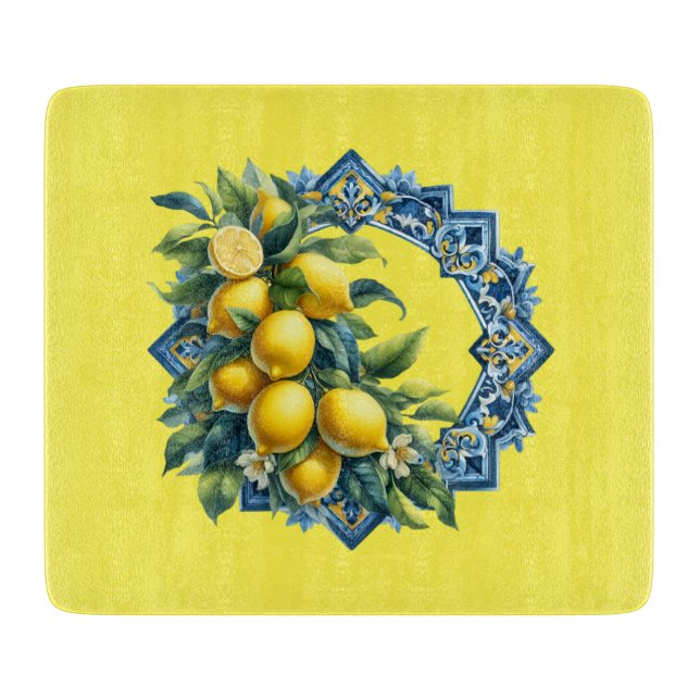 Planche À Découper Citrons (Devant)