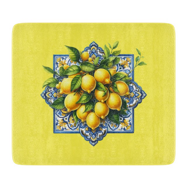 Planche À Découper Citrons (Devant)