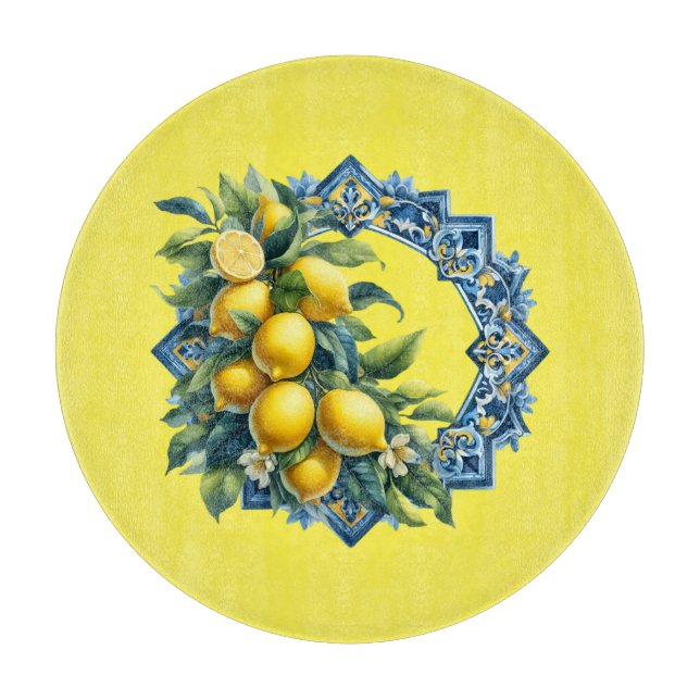 Planche À Découper Citrons (Devant)