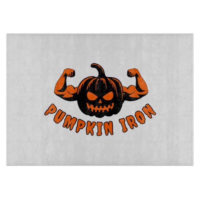 Planche À Découper Citrouille de fer  (Devant)