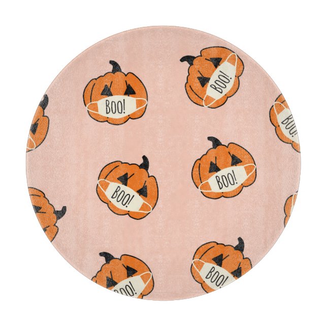 Planche À Découper Citrouille d'Halloween : Conception de Corona Vint (Devant)