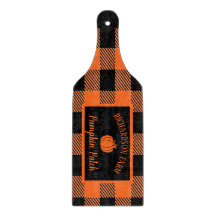 Citrouille Patch Nom de famille Halloween Automne 