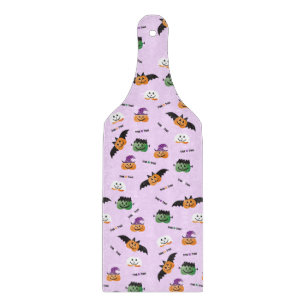 Planche À Découper Citrouille Trick Ou Traiter Motif Purple