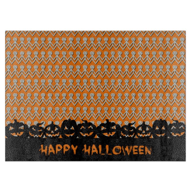 Planche À Découper Citrouilles d'Halloween (Devant)