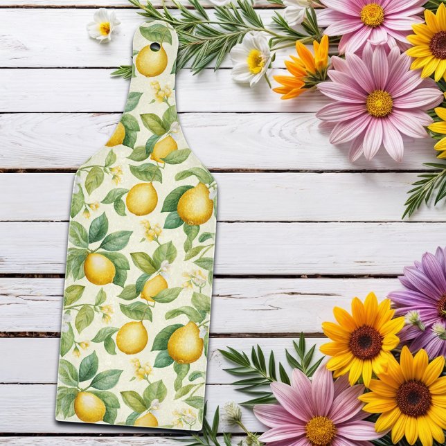 Planche À Découper Citrus aux fleurs de citron méditerranéen (Créateur téléchargé)