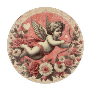 Planche À Découper Classic/Vintage/Retro Saint-Valentin cupide