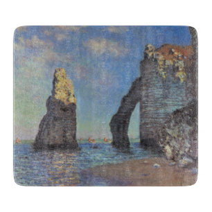 Planche À Découper Claude Monet Cliffs at Etretat Impressionist Paint