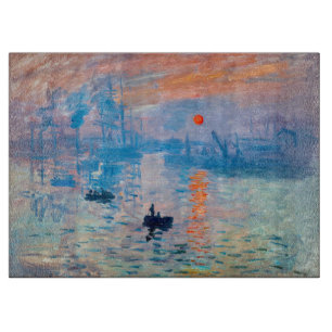 Planche À Découper Claude Monet - Impression, lever de soleil