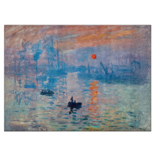 Planche À Découper Claude Monet - Impression, soleil levant
