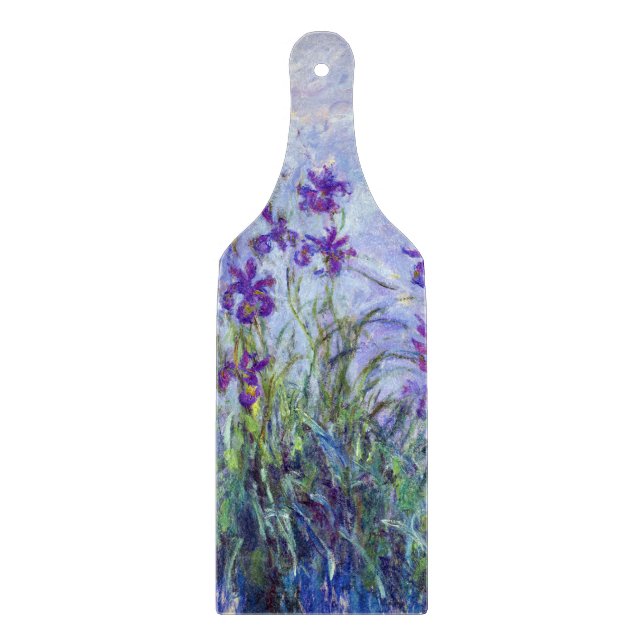 Planche À Découper Claude Monet - Iris Mauves / Iris Lilac (Devant)