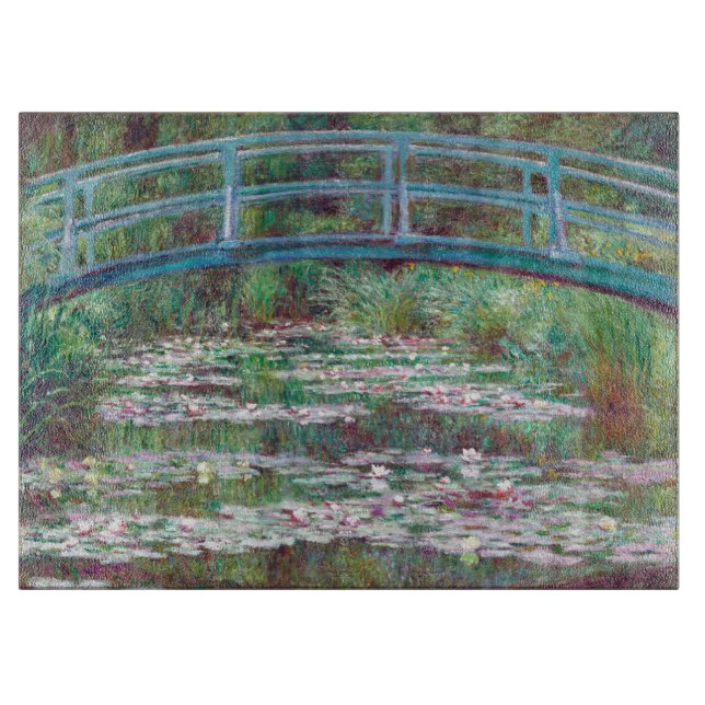 Planche À Découper Claude Monet La passerelle japonaise (Devant)