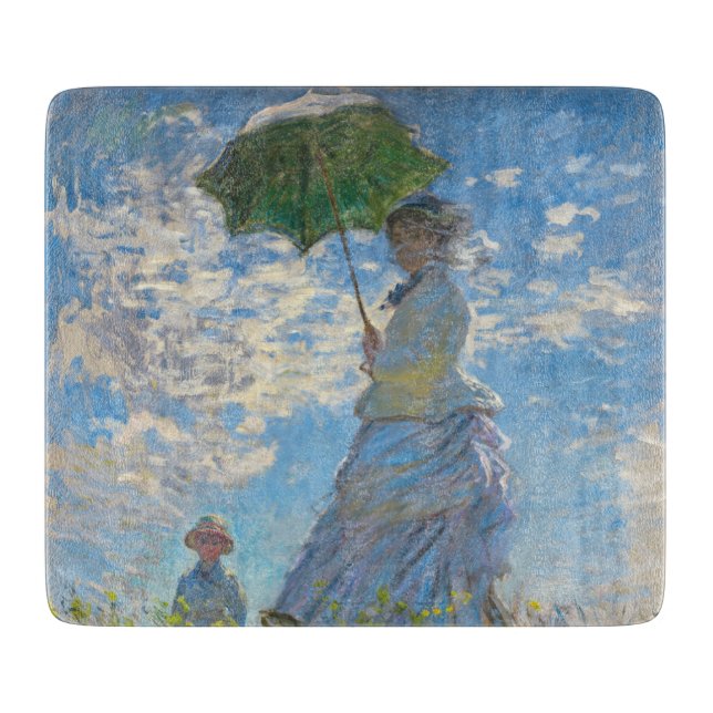 Planche À Découper Claude Monet - La Promenade, Femme avec un Parasol (Devant)