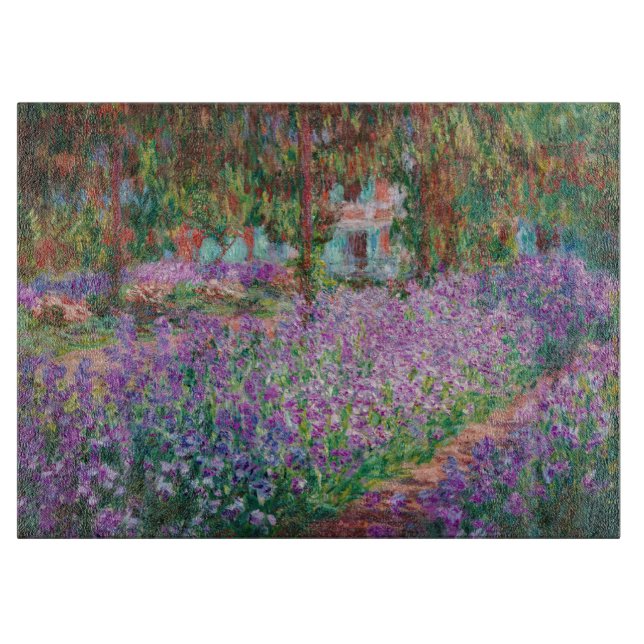 Planche À Découper Claude Monet - Le jardin de l'artiste à Giverny (Devant)