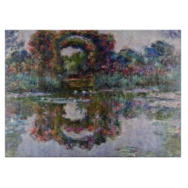 Planche À Découper Claude Monet - Le Jardin Des Artistes À Giverny (Devant)