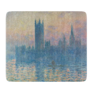 Planche À Découper Claude Monet Les maisons du Parlement Coucher de s