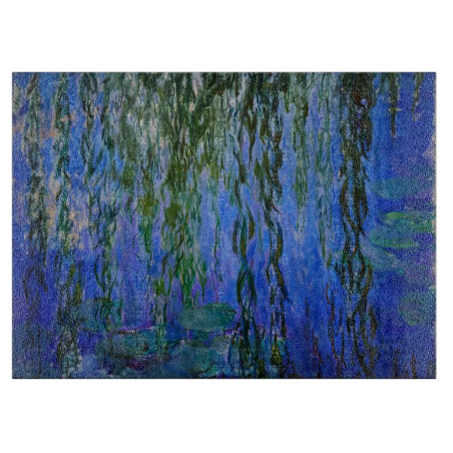 Planche À Découper Claude Monet - Lys d'eau avec saule plumant (Devant)