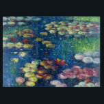 Planche À Découper Claude Monet : Nénuphars 3<br><div class="desc">Un conseil classique avec du charme de taille du verre comportant de beaux nénuphars,  peints par le peintre impressionniste français Claude Monet.</div>