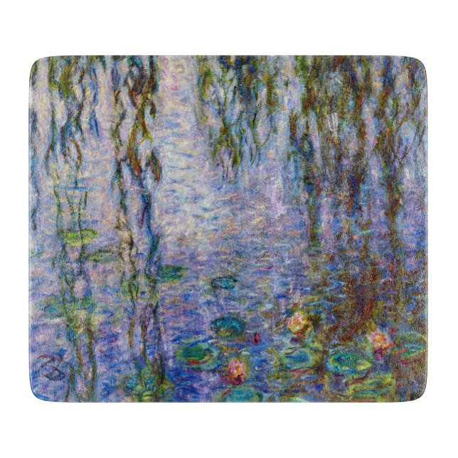 Planche À Découper Claude Monet - Nymphéas (Devant)