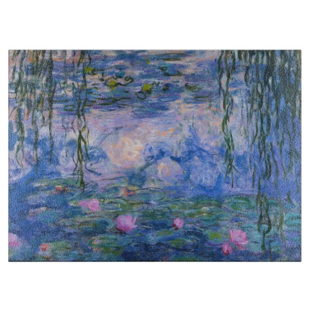 Planche À Découper Claude Monet - Nymphes d'eau (Devant)