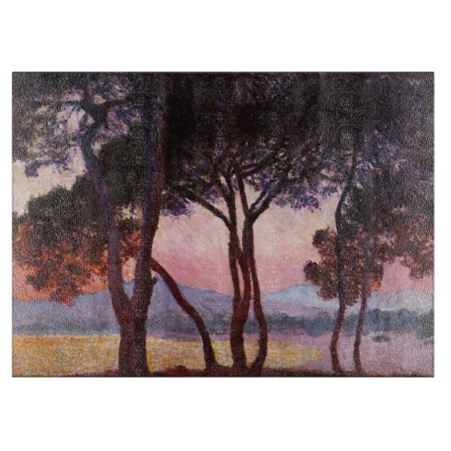 Planche À Découper CLAUDE MONET : Pins (Devant)
