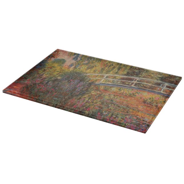 Planche À Découper Claude Monet Pont japonais Giverny Art (Coin)
