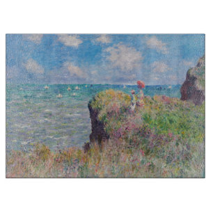Planche À Découper Claude Monet - Promenade sur la falaise à Pourvill
