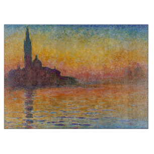Planche À Découper Claude Monet - San Giorgio Maggiore au crépuscule