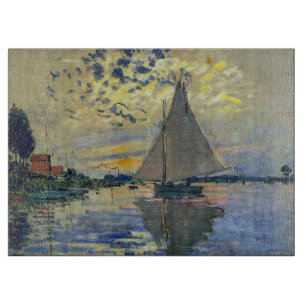 Planche À Découper Claude Monet - Voilier au Petit-Gennevilliers