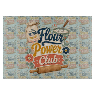 Planche À Découper Club de Boulangerie Cottage Flour Power