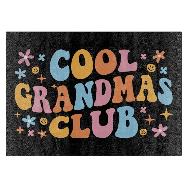 Planche À Découper Club de grand-père cool III (Devant)