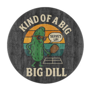 Planche À Découper Club Social de Pickleball Drôle Big Dill